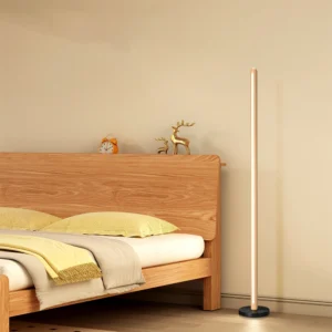 floor lamp natural wood