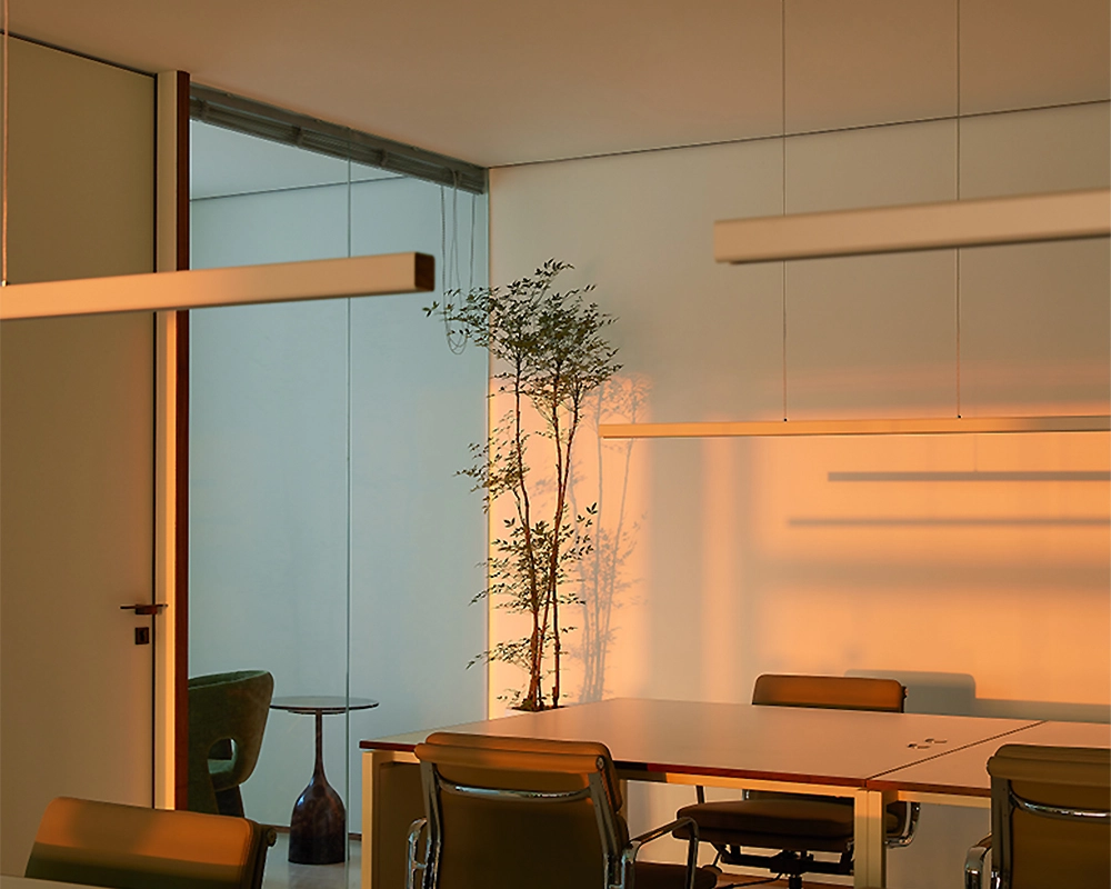Wood Pendant Light for office