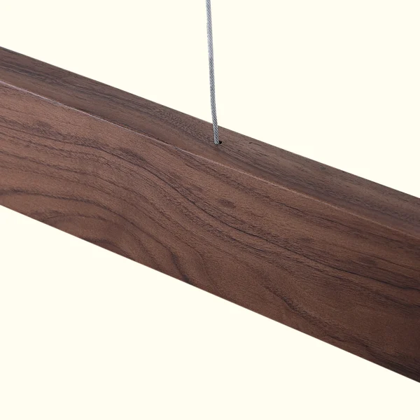 wooden hanging ceiling lamp