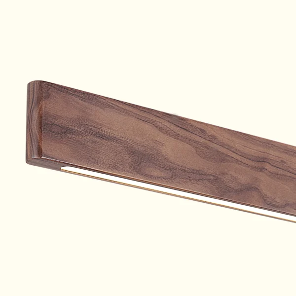 wooden hanging ceiling lampe